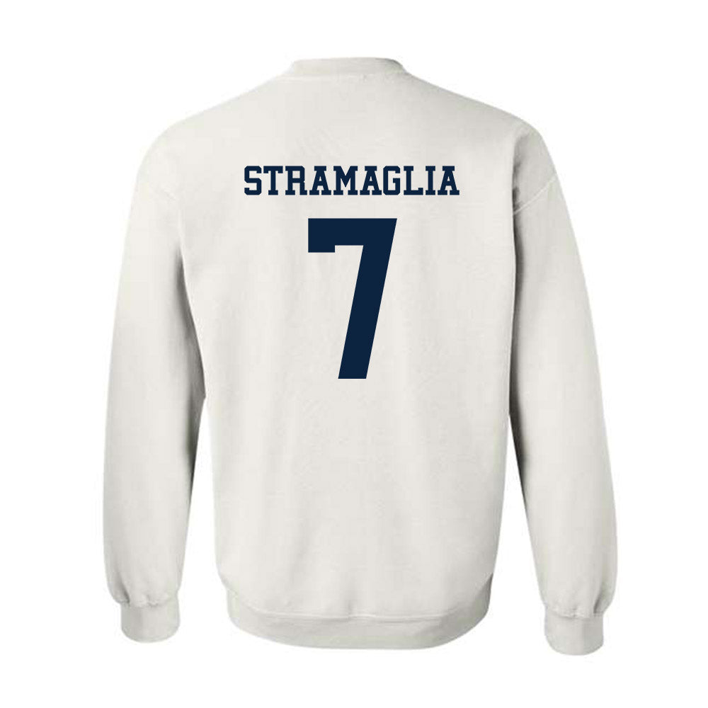 Samford - NCAA Men's Basketball : Paul Stramaglia - Classic Fashion Shersey Crewneck Sweatshirt-1