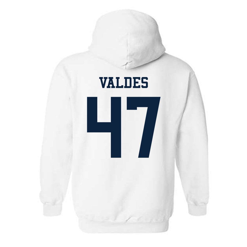 Samford - NCAA Football : Daniel Valdes - Classic Fashion Shersey Hooded Sweatshirt-1