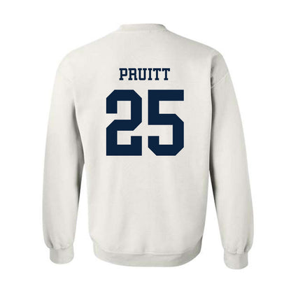 Samford - NCAA Football : William Pruitt - Classic Fashion Shersey Crewneck Sweatshirt-1
