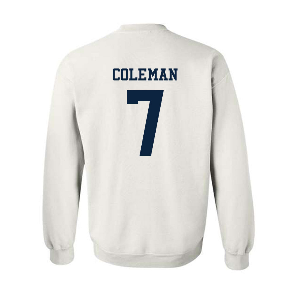 Samford - NCAA Football : Jim Coleman - Classic Fashion Shersey Crewneck Sweatshirt-1