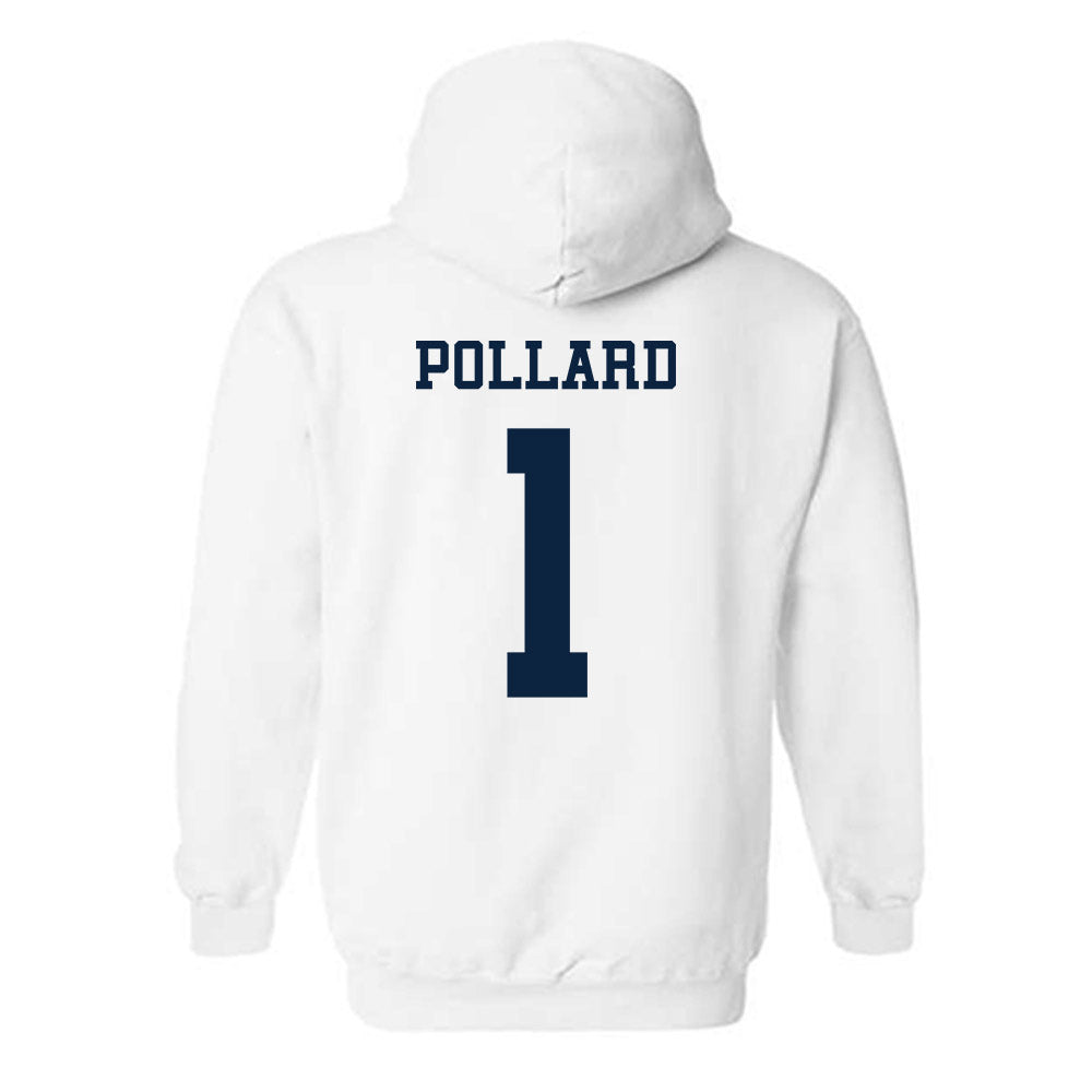 Samford - NCAA Football : Dontae Pollard - Classic Fashion Shersey Hooded Sweatshirt-1