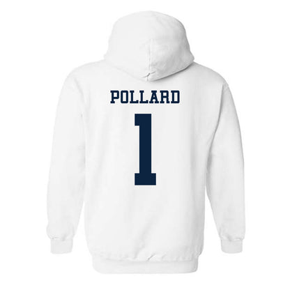 Samford - NCAA Football : Dontae Pollard - Classic Fashion Shersey Hooded Sweatshirt-1