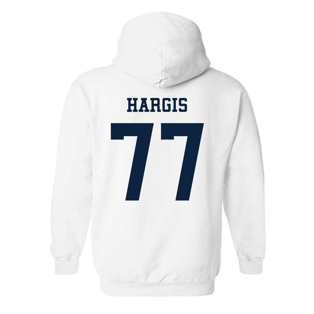 Samford - NCAA Softball : Linsey Hargis - Classic Fashion Shersey Hooded Sweatshirt-1