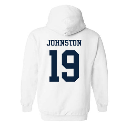 Samford - NCAA Women's Volleyball : Amelia Johnston - Classic Fashion Shersey Hooded Sweatshirt-1