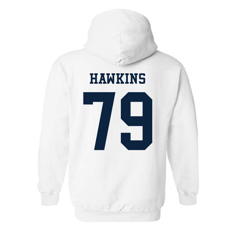 Samford - NCAA Football : Donovan Hawkins - Classic Fashion Shersey Hooded Sweatshirt-1