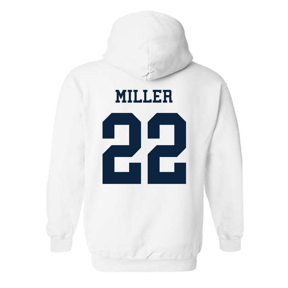Samford - NCAA Women's Soccer : Brooklyn Miller - Classic Fashion Shersey Hooded Sweatshirt-1