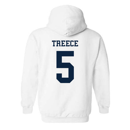 Samford - NCAA Softball : Olivia Treece - Classic Fashion Shersey Hooded Sweatshirt-1