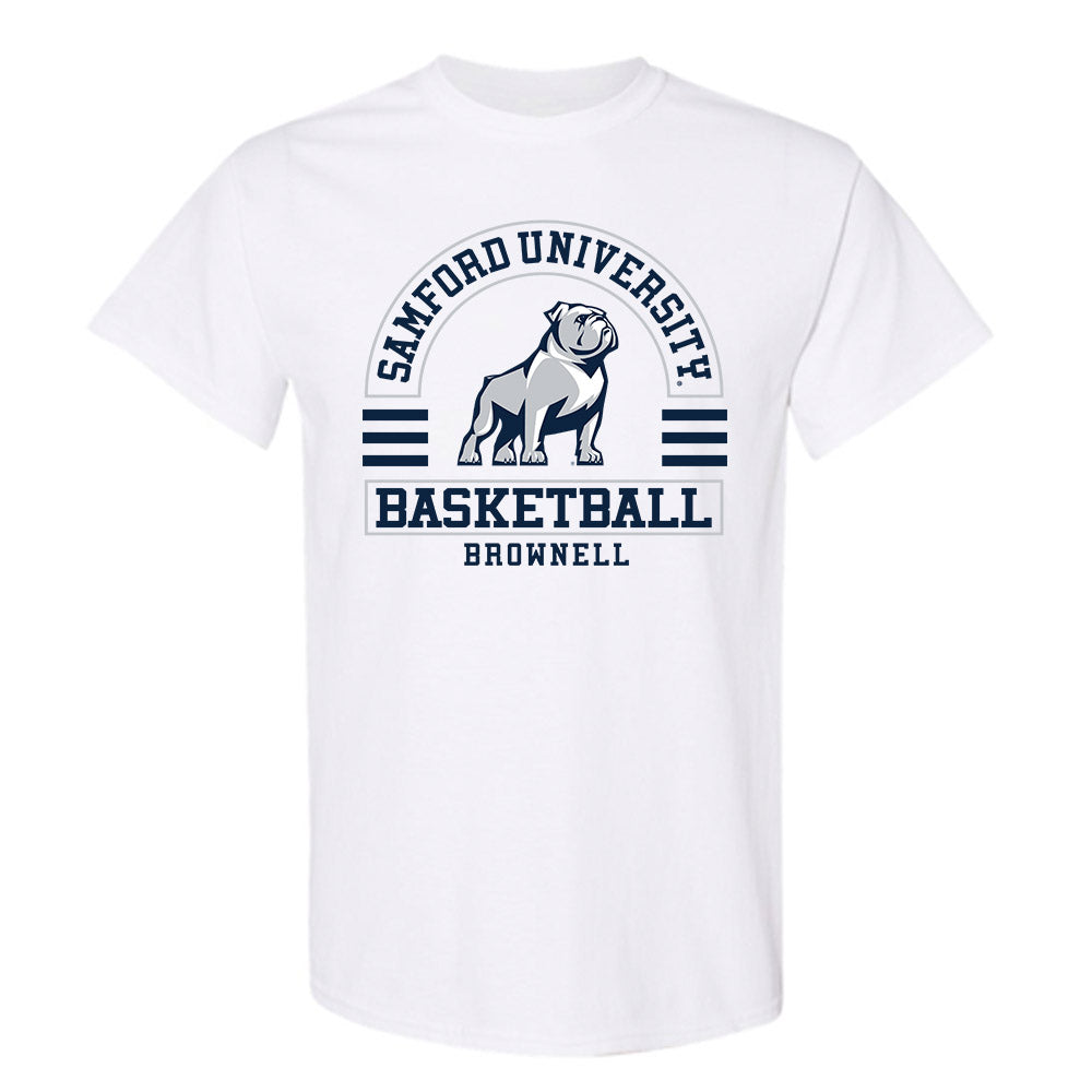 Samford - NCAA Men's Basketball : Jaden Brownell - Classic Fashion Shersey T-Shirt-0