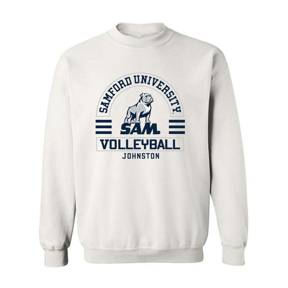 Samford - NCAA Women's Volleyball : Amelia Johnston - Classic Fashion Crewneck Sweatshirt