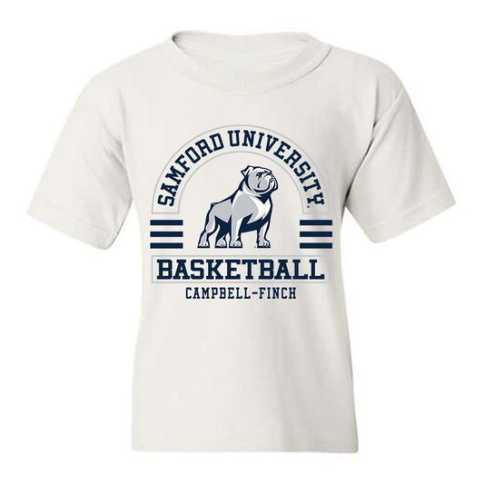 Samford - NCAA Men's Basketball : Isaiah Campbell-Finch - Classic Fashion Shersey Youth T-Shirt-0