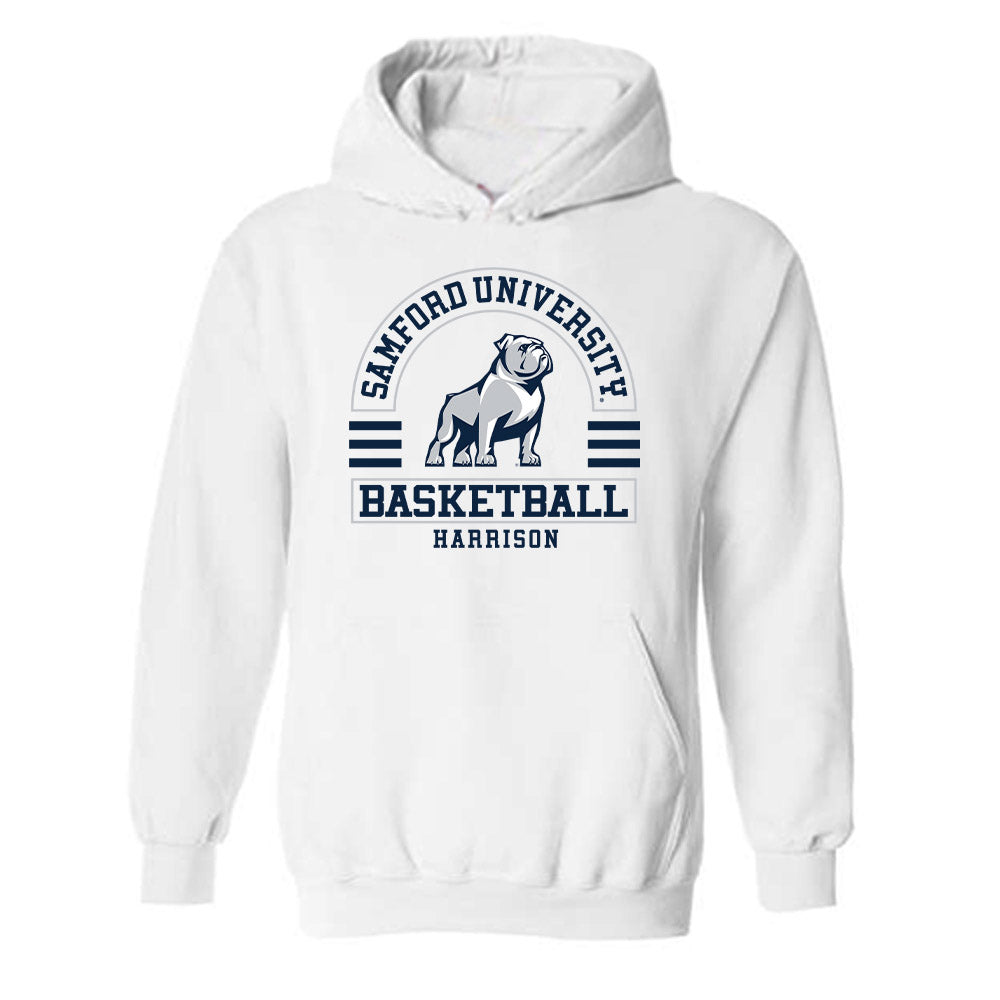 Samford - NCAA Men's Basketball : Caleb Harrison - Classic Fashion Shersey Hooded Sweatshirt