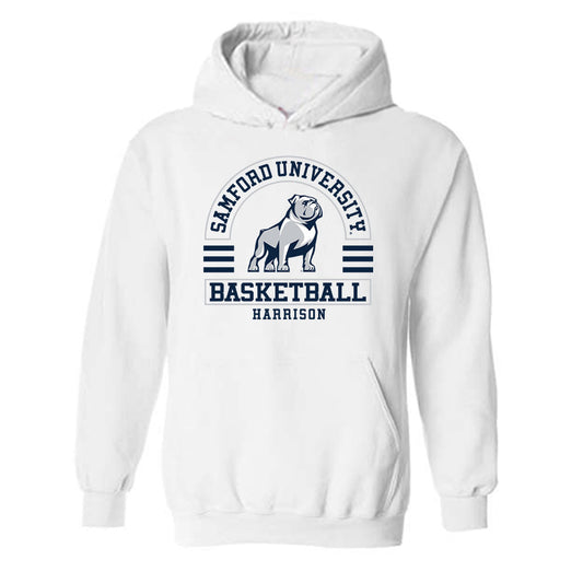 Samford - NCAA Men's Basketball : Caleb Harrison - Classic Fashion Shersey Hooded Sweatshirt