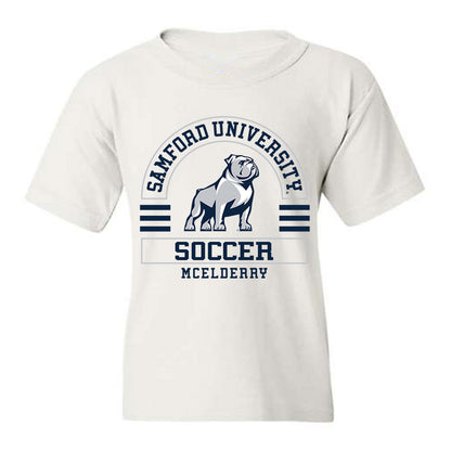Samford - NCAA Women's Soccer : Brigid McElderry - Classic Fashion Shersey Youth T-Shirt-0