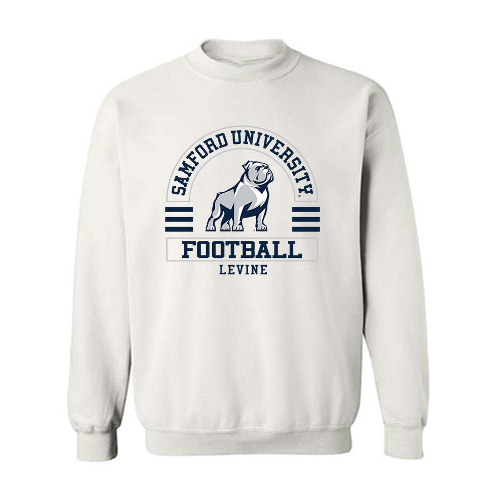 Samford - NCAA Football : Ben Levine - Classic Fashion Shersey Crewneck Sweatshirt