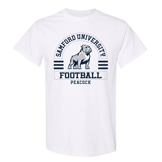 Samford - NCAA Football : Parker Peacock - Classic Fashion Shersey T-Shirt-0
