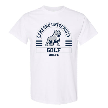 Samford - NCAA Men's Golf : Nolen Wolfe - Classic Fashion Shersey T-Shirt-0