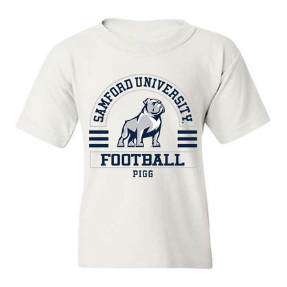 Samford - NCAA Football : Cannon Pigg - Classic Fashion Shersey Youth T-Shirt-0