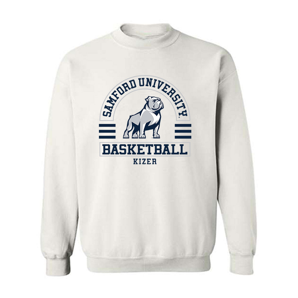 Samford - NCAA Men's Basketball : Thomas Kizer - Classic Fashion Shersey Crewneck Sweatshirt-0