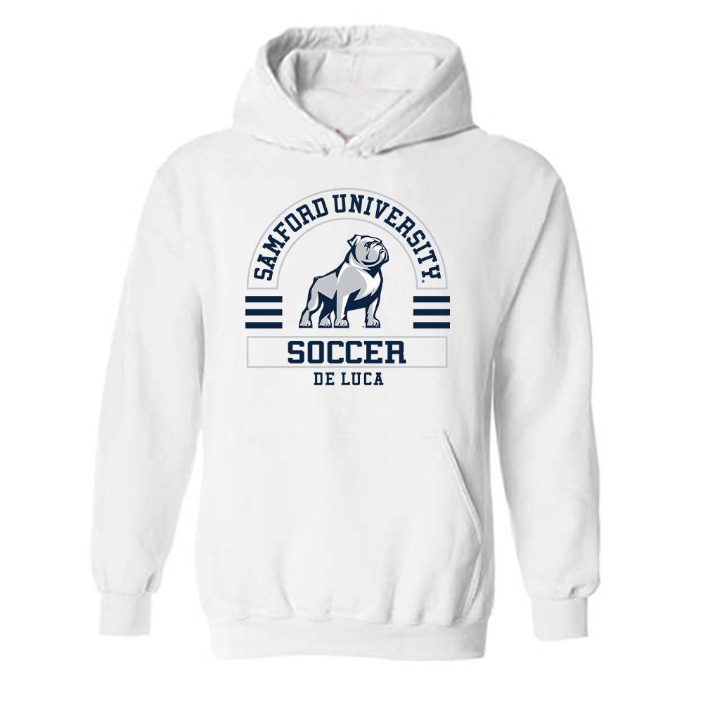 Samford - NCAA Women's Soccer : Samantha De Luca - Classic Fashion Shersey Hooded Sweatshirt