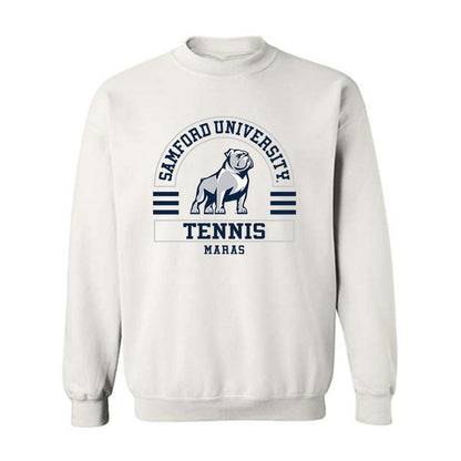Samford - NCAA Women's Tennis : Sam Maras - Classic Fashion Shersey Crewneck Sweatshirt-0