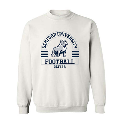 Samford - NCAA Football : Ryan Oliver - Classic Fashion Shersey Crewneck Sweatshirt-0