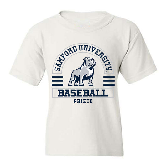Samford - NCAA Baseball : Angelo Prieto - Classic Fashion Shersey Youth T-Shirt-0