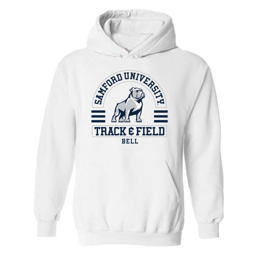 Samford - NCAA Men's Track & Field : Reese Bell - Classic Fashion Shersey Hooded Sweatshirt