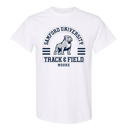 Samford - NCAA Men's Track & Field : Jaggerd Moore - Classic Fashion Shersey T-Shirt-0
