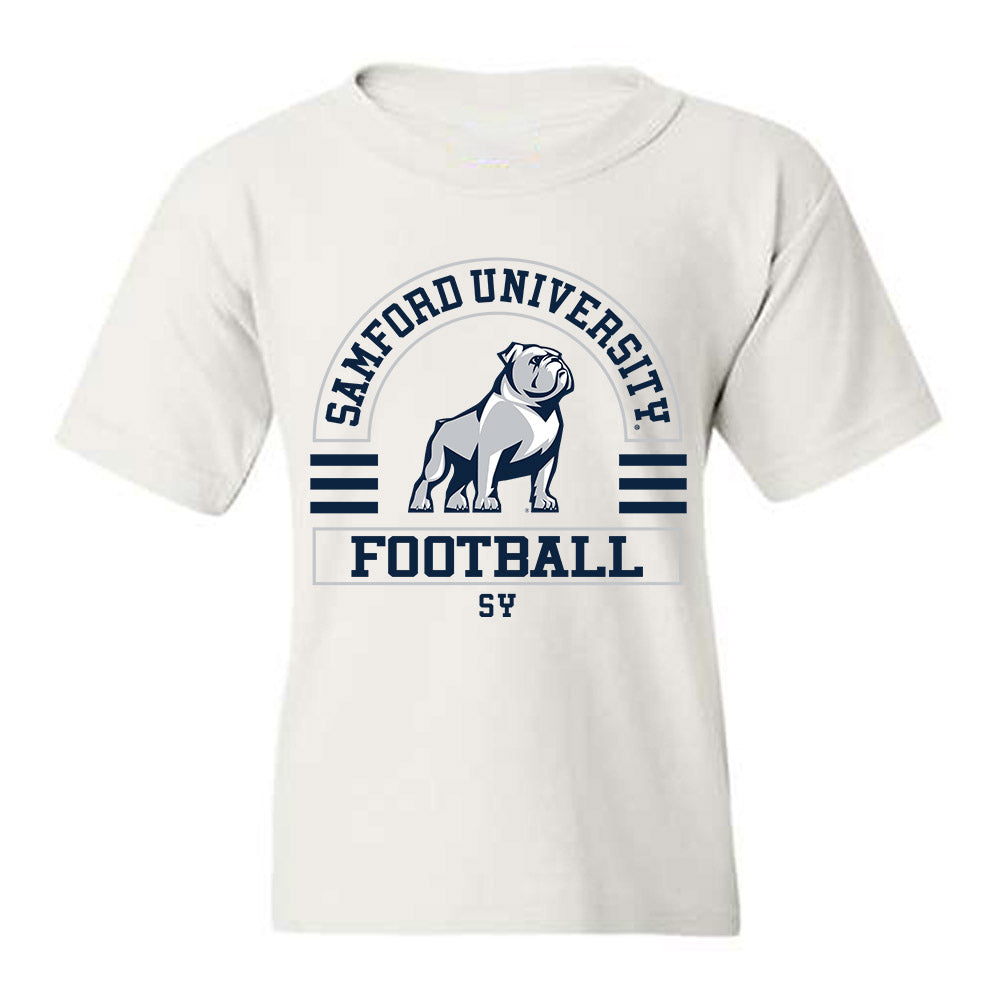 Samford - NCAA Football : Nazir Sy - Classic Fashion Shersey Youth T-Shirt-0