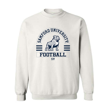 Samford - NCAA Football : Nazir Sy - Classic Fashion Shersey Crewneck Sweatshirt-0