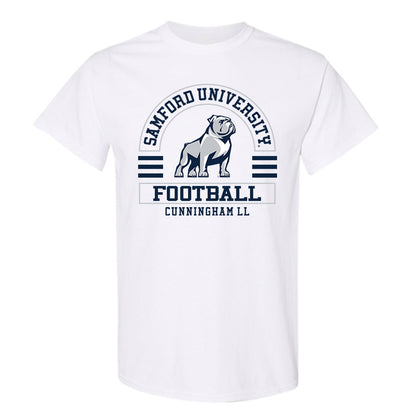 Samford - NCAA Football : Conroy Cunningham ll - Classic Fashion Shersey T-Shirt-0
