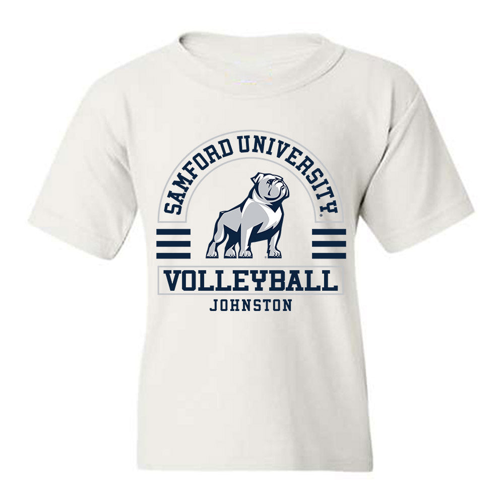 Samford - NCAA Women's Volleyball : Amelia Johnston - Classic Fashion Shersey Youth T-Shirt-0
