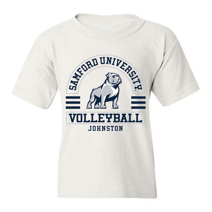 Samford - NCAA Women's Volleyball : Amelia Johnston - Classic Fashion Shersey Youth T-Shirt-0