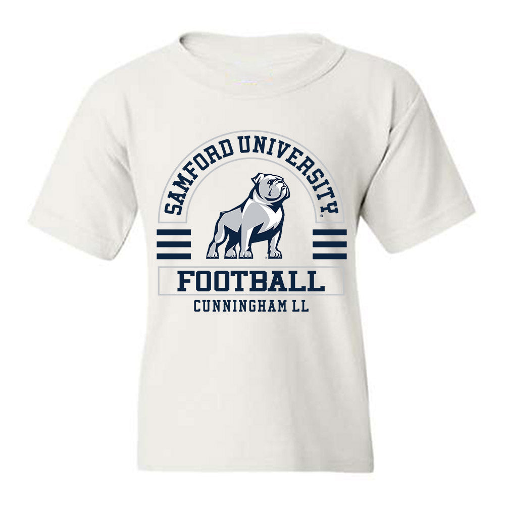 Samford - NCAA Football : Conroy Cunningham ll - Classic Fashion Shersey Youth T-Shirt-0
