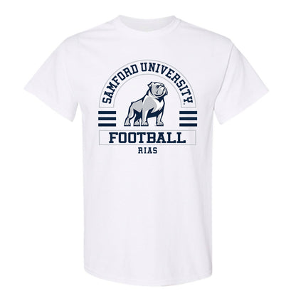 Samford - NCAA Football : Dj Rias - Classic Fashion Shersey T-Shirt-0