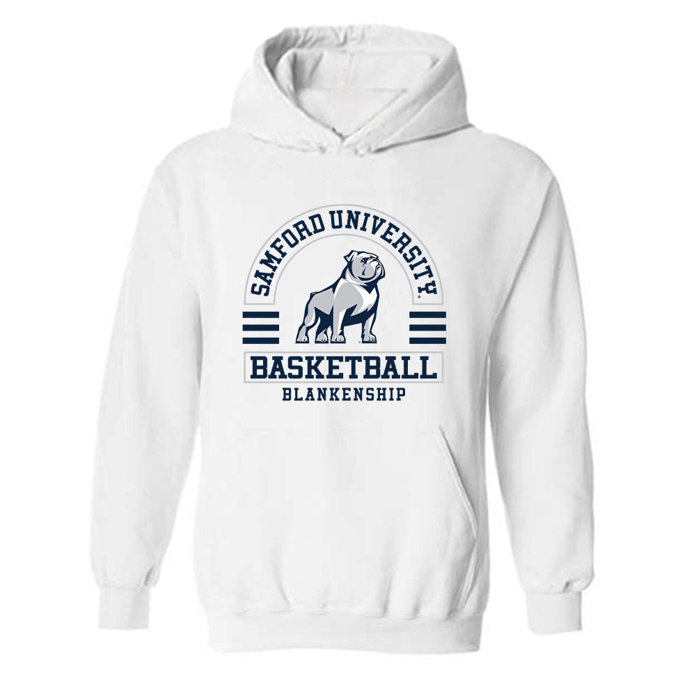 Samford - NCAA Women's Basketball : Aubrey Blankenship - Classic Fashion Shersey Hooded Sweatshirt-0