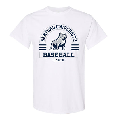 Samford - NCAA Baseball : Alex Gaeto - Classic Fashion Shersey T-Shirt-0