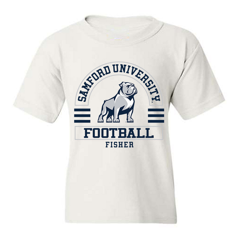 Samford - NCAA Football : Ethan Fisher - Classic Fashion Shersey Youth T-Shirt-0