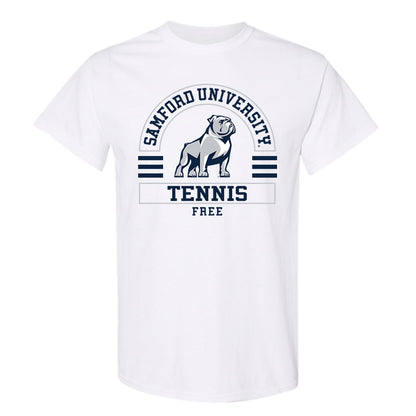 Samford - NCAA Men's Tennis : Parker Free - Classic Fashion Shersey T-Shirt-0