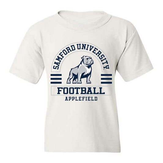 Samford - NCAA Football : Alex Applefield - Classic Fashion Shersey Youth T-Shirt-0