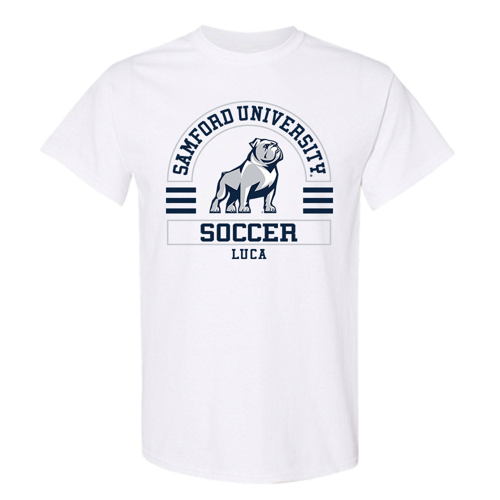 Samford - NCAA Women's Soccer : Samantha Luca - Classic Fashion Shersey T-Shirt-0