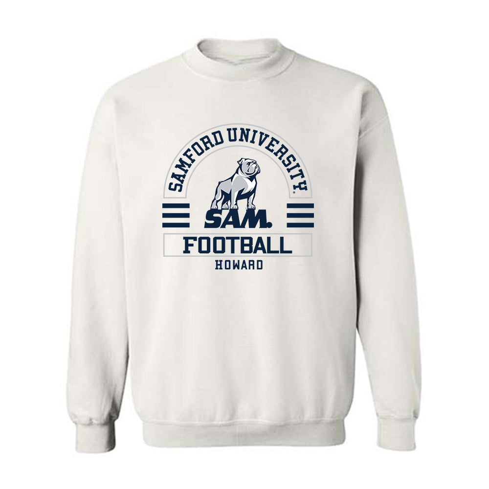 Samford - NCAA Football : Mack Howard - Classic Fashion Crewneck Sweatshirt