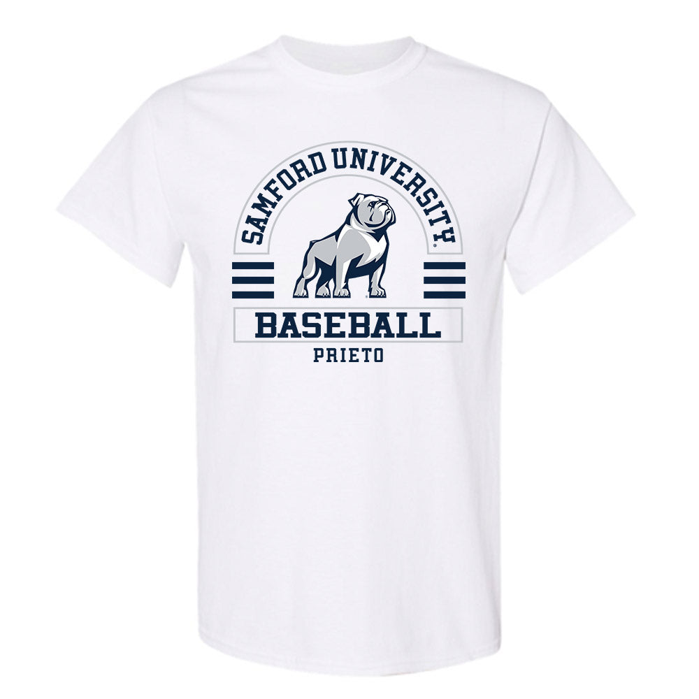 Samford - NCAA Baseball : Angelo Prieto - Classic Fashion Shersey T-Shirt-0