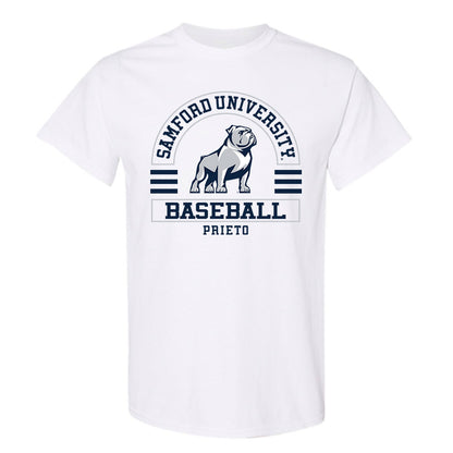 Samford - NCAA Baseball : Angelo Prieto - Classic Fashion Shersey T-Shirt-0