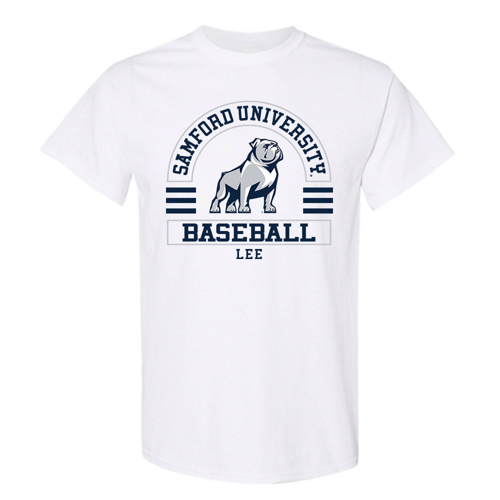 Samford - NCAA Baseball : Joseph Lee - Classic Fashion Shersey T-Shirt-0