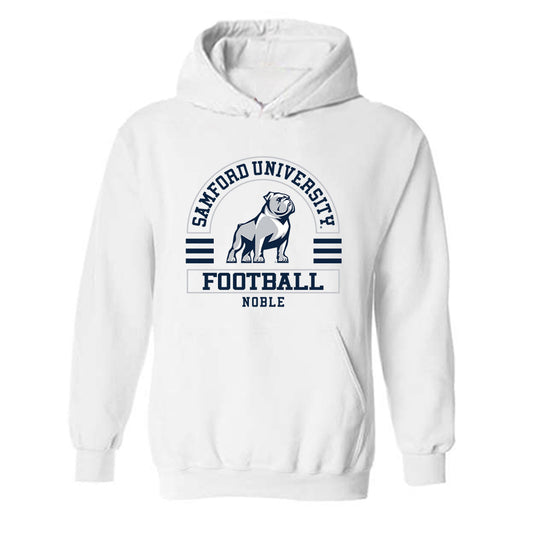 Samford - NCAA Football : Chris Noble - Classic Fashion Shersey Hooded Sweatshirt-0