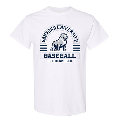 Samford - NCAA Baseball : Drew Druckenmiller - Classic Fashion Shersey T-Shirt-0