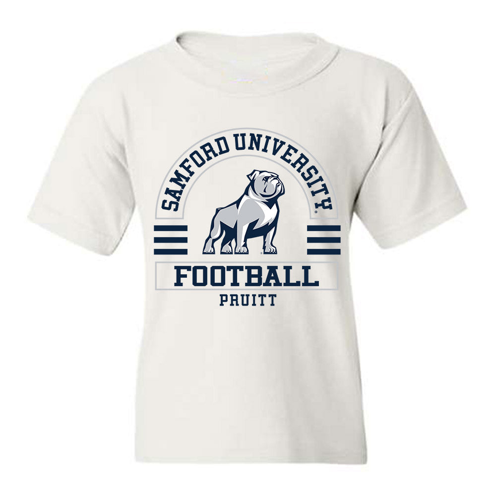 Samford - NCAA Football : William Pruitt - Classic Fashion Shersey Youth T-Shirt