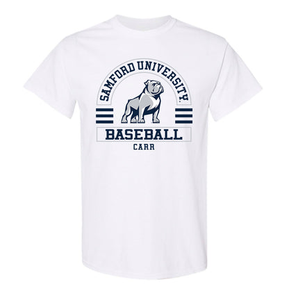 Samford - NCAA Baseball : Cade Carr - Classic Fashion Shersey T-Shirt-0