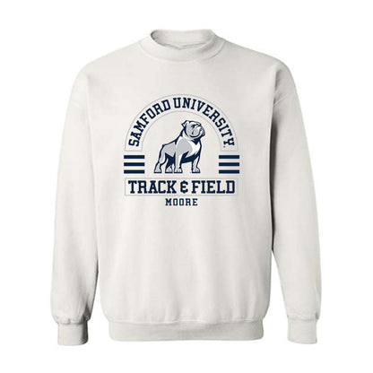 Samford - NCAA Men's Track & Field : Jaggerd Moore - Classic Fashion Shersey Crewneck Sweatshirt-0